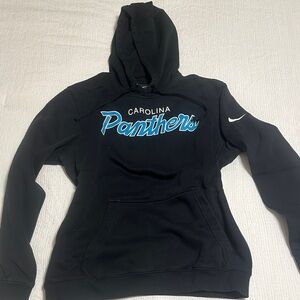Nike Black and Blue Panthers Hoodie